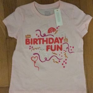 Pink bday tee